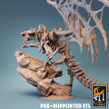 Undead Dragon Miniature | Tabletop RPG Miniature | Rescale Miniature | Roleplaying 3D Printed Fantasy Mini - 3DPrintDen