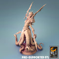 Female Sea Guardian | Tabletop RPG Miniature | Rescale Miniature | Roleplaying 3D Printed Fantasy Mini - 3DPrintDen