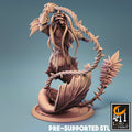 Sea Triton Miniature | Tabletop RPG Miniature | Rescale Miniature | Roleplaying 3D Printed Fantasy Mini - 3DPrintDen