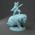 Gnome Druid Miniature | Twin Goddess Miniatures | Tabletop RPG Miniature | Roleplaying 3D Printed Fantasy Mini - 3DPrintDen