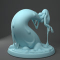 Slime Girl Miniature | Twin Goddess Miniatures | Tabletop RPG Miniature | Roleplaying 3D Printed Fantasy Mini - 3DPrintDen