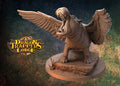 Flying Hyppo Miniature | Dragon Trappers Lodge | Tabletop RPG Miniature | Roleplaying 3D Printed Fantasy Mini - 3DPrintDen