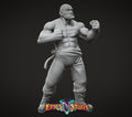 Human Boxer Miniature | Tabletop RPG Miniature | Epic 'N' Stuff | Roleplaying 3D Printed Fantasy Mini - 3DPrintDen