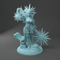 Female Sun Cleric Miniature | Twin Goddess Miniatures | Tabletop RPG Miniature | Roleplaying 3D Printed Fantasy Mini - 3DPrintDen