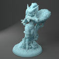 Satyr Bard Miniature, Fauna | Twin Goddess Miniatures | Tabletop RPG Miniature | Roleplaying 3D Printed Fantasy Mini - 3DPrintDen