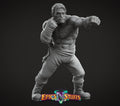 Human Boxer Miniature | Tabletop RPG Miniature | Epic 'N' Stuff | Roleplaying 3D Printed Fantasy Mini - 3DPrintDen