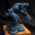 Crocodile Man Miniature | Tabletop RPG Miniature | Creature Armory | Roleplaying 3D Printed Fantasy Mini - 3DPrintDen