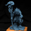 Crocodile Man Miniature | Tabletop RPG Miniature | Creature Armory | Roleplaying 3D Printed Fantasy Mini - 3DPrintDen