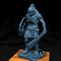 Fishman Warrior Miniature | Tabletop RPG Miniature | Creature Armory | Roleplaying 3D Printed Fantasy Mini - 3DPrintDen