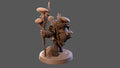 Tortle Druid Miniature, Doc Rooney | Tabletop RPG Miniature | Dragon Trappers Lodge | Roleplaying 3D Printed Fantasy Mini - 3DPrintDen