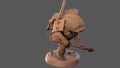 Fish Man Miniature, Gnarly Jo | Tabletop RPG Miniature | Dragon Trappers Lodge | Roleplaying 3D Printed Fantasy Mini - 3DPrintDen