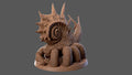 Giant Snail Miniature | Tabletop RPG Miniature | Dragon Trappers Lodge | Roleplaying 3D Printed Fantasy Mini - 3DPrintDen