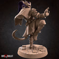 Tiefling Monk Miniature | Tabletop RPG Miniature | Bite the Bullet | Roleplaying 3D Printed Fantasy Mini - 3DPrintDen