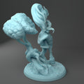 Satyr Bard Miniature, Fauna | Twin Goddess Miniatures | Tabletop RPG Miniature | Roleplaying 3D Printed Fantasy Mini - 3DPrintDen