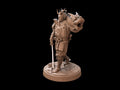 Demon Samurai Miniature, Kaze | Tabletop RPG Miniature | Dragon Trappers Lodge | Roleplaying 3D Printed Fantasy Mini - 3DPrintDen