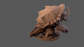 Giant Turtle Miniature, Lodgeback Snapper | Tabletop RPG Miniature | Dragon Trappers Lodge | Roleplaying 3D Printed Fantasy Mini - 3DPrintDen