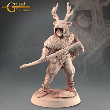 Scout Miniature | Tabletop RPG Miniature | Galaad Miniatures | Roleplaying 3D Printed Fantasy Mini - 3DPrintDen