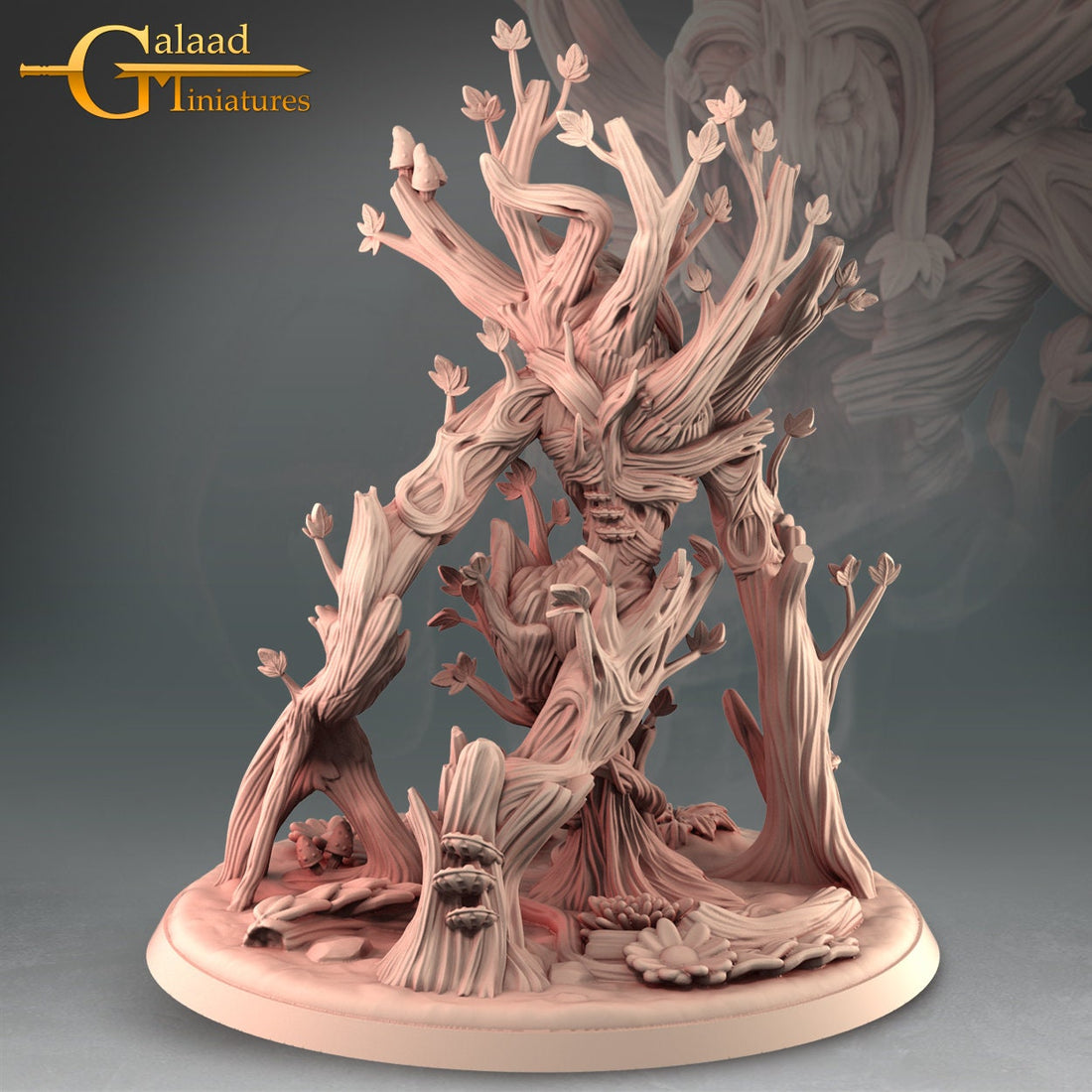 Treant Miniature | Tabletop RPG Miniature | Galaad Miniatures | Roleplaying 3D Printed Fantasy Mini - 3DPrintDen