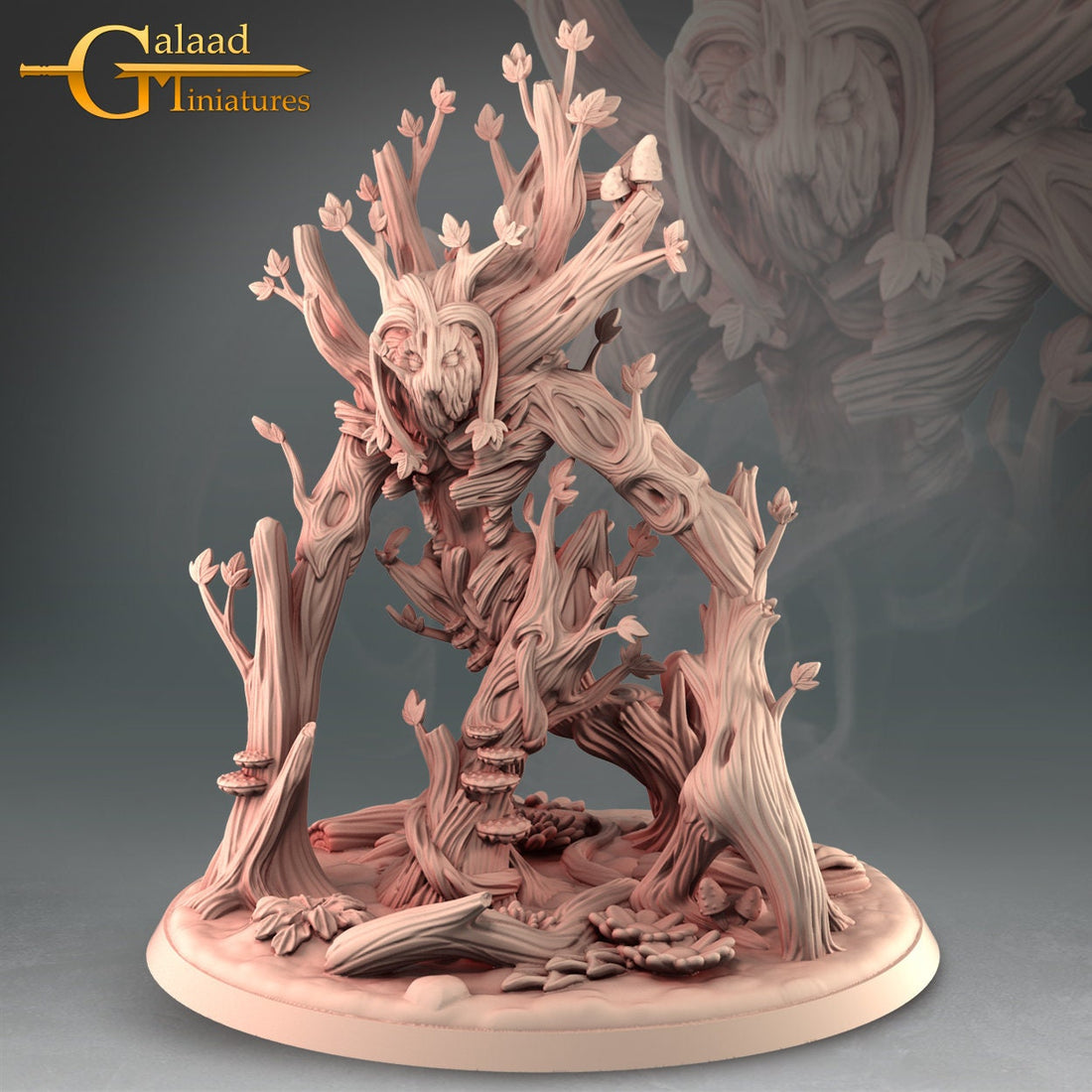 Treant Miniature | Tabletop RPG Miniature | Galaad Miniatures | Roleplaying 3D Printed Fantasy Mini - 3DPrintDen