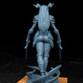 Demon Hunter Miniature | Tabletop RPG Miniature | Creature Armory | Roleplaying 3D Printed Fantasy Mini - 3DPrintDen