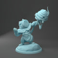 Beekeeper Druid Miniature, Mr BEES | Twin Goddess Miniatures | Tabletop RPG Miniature | Roleplaying 3D Printed Fantasy Mini - 3DPrintDen