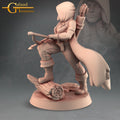 Female Scout Miniature | Tabletop RPG Miniature | Galaad Miniatures | Roleplaying 3D Printed Fantasy Mini - 3DPrintDen