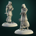 Cultist Miniature | Tabletop RPG Miniature | White Werewolf Tavern | Roleplaying 3D Printed Fantasy Mini - 3DPrintDen