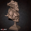 Storm Genasi Bust, Tempest | Tabletop RPG Miniature | Bite the Bullet | Roleplaying 3D Printed Fantasy Mini - 3DPrintDen