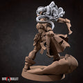 Air Genasi Ranger Miniature | Tabletop RPG Miniature | Bite the Bullet | Roleplaying 3D Printed Fantasy Mini - 3DPrintDen