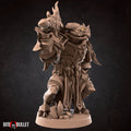 Dragonborn Paladin Miniature, Balzatar | Tabletop RPG Miniature | Bite the Bullet | Roleplaying 3D Printed Fantasy Mini - 3DPrintDen