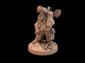 Dwarf Miner Miniature | Tabletop RPG Miniature | Dragon Trappers Lodge | Roleplaying 3D Printed Fantasy Mini - 3DPrintDen