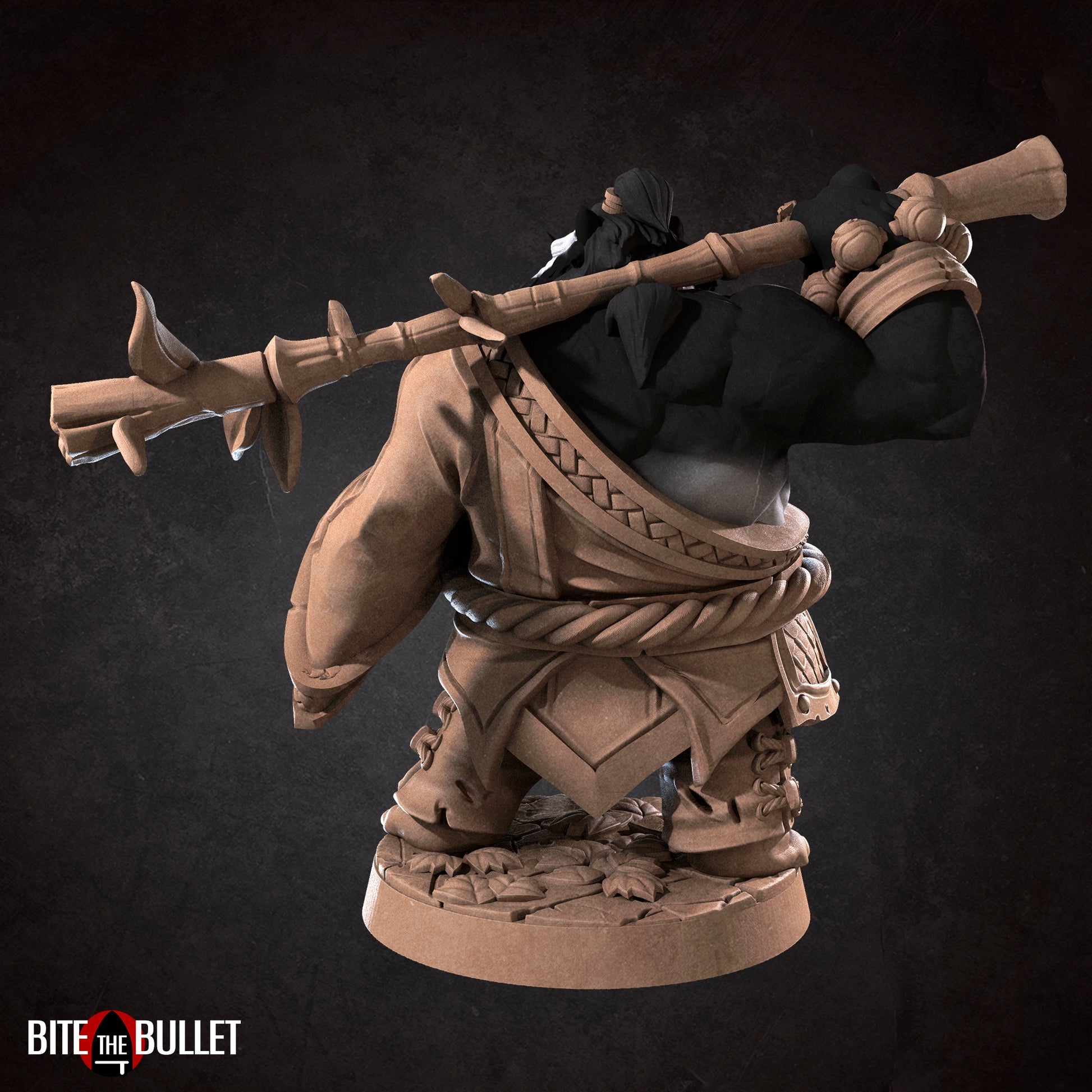 Dojo Master Panda Miniature, Sam | Tabletop RPG Miniature | Bite the Bullet | Roleplaying 3D Printed Fantasy Mini - 3DPrintDen