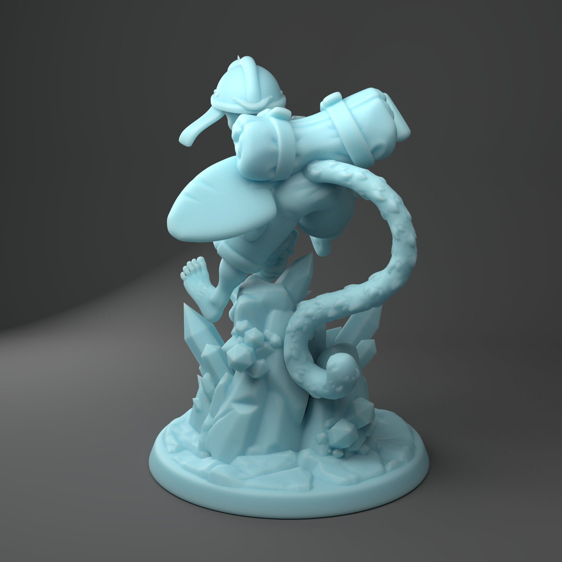 Monkey Kid Miniature, Jack | Twin Goddess Miniatures | Tabletop RPG Miniature | Roleplaying 3D Printed Fantasy Mini - 3DPrintDen