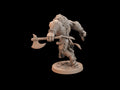 Minotaur Miniature | Tabletop RPG Miniature | Dragon Trappers Lodge | Roleplaying 3D Printed Fantasy Mini - 3DPrintDen