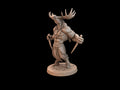 Minotaur Miniature | Tabletop RPG Miniature | Dragon Trappers Lodge | Roleplaying 3D Printed Fantasy Mini - 3DPrintDen