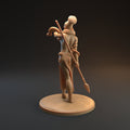 Female Soothsayer Miniature, Akosena | Tabletop RPG Miniature | Dragon Trappers Lodge | Roleplaying 3D Printed Fantasy Mini - 3DPrintDen