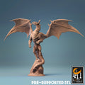 Young Cloud Dragon Miniature | Tabletop RPG Miniature | Rescale Miniature | Roleplaying 3D Printed Fantasy Mini - 3DPrintDen