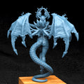 Necromancer Queen Miniature | Tabletop RPG Miniature | Creature Armory | Roleplaying 3D Printed Fantasy Mini - 3DPrintDen