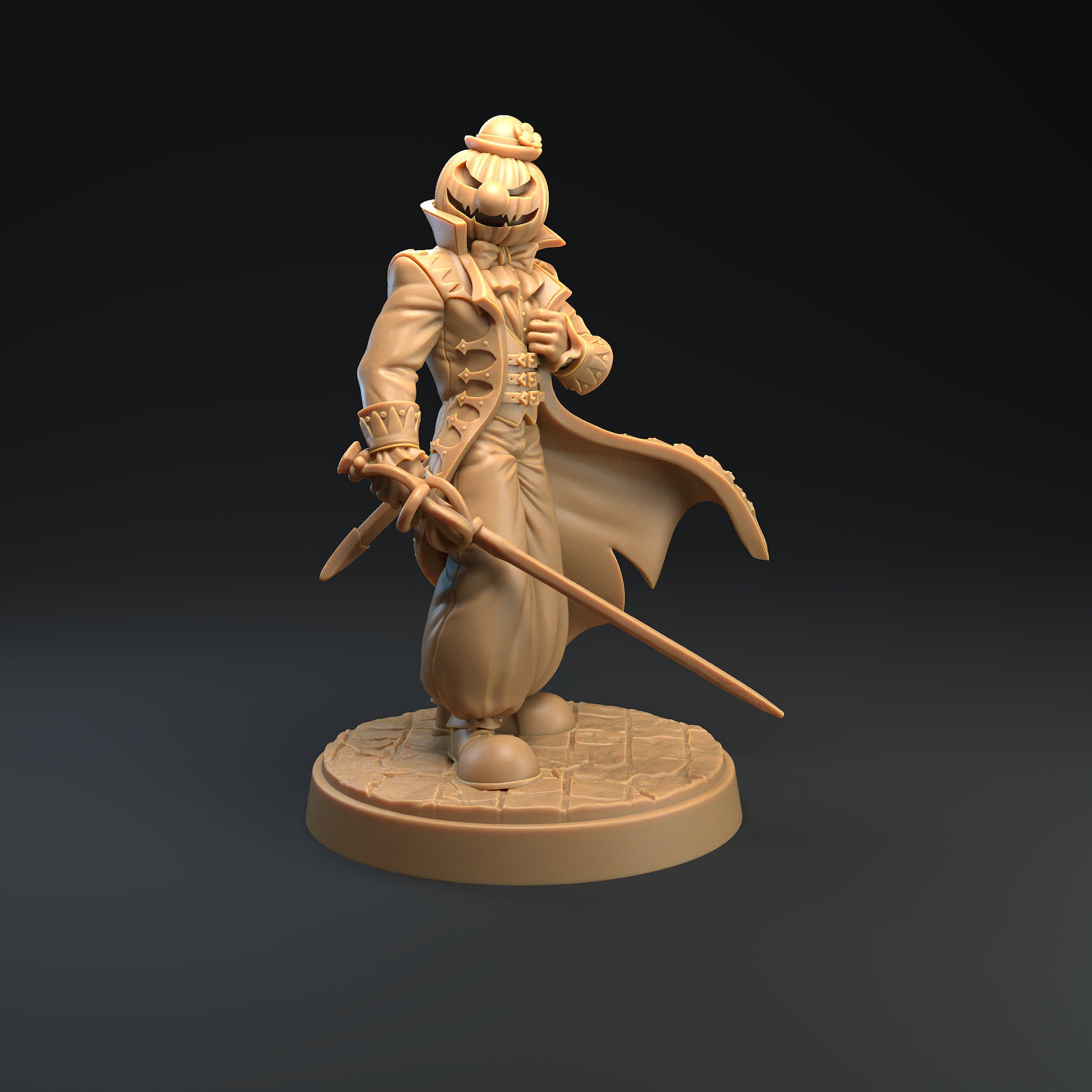 Headless Horseman Miniature | Tabletop RPG Miniature | Dragon Trappers Lodge | Roleplaying 3D Printed Fantasy Mini - 3DPrintDen