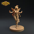 Succubus Miniature | Tabletop RPG Miniature | Dragon Trappers Lodge | Roleplaying 3D Printed Fantasy Mini - 3DPrintDen