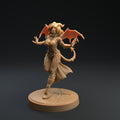 Succubus Miniature | Tabletop RPG Miniature | Dragon Trappers Lodge | Roleplaying 3D Printed Fantasy Mini - 3DPrintDen