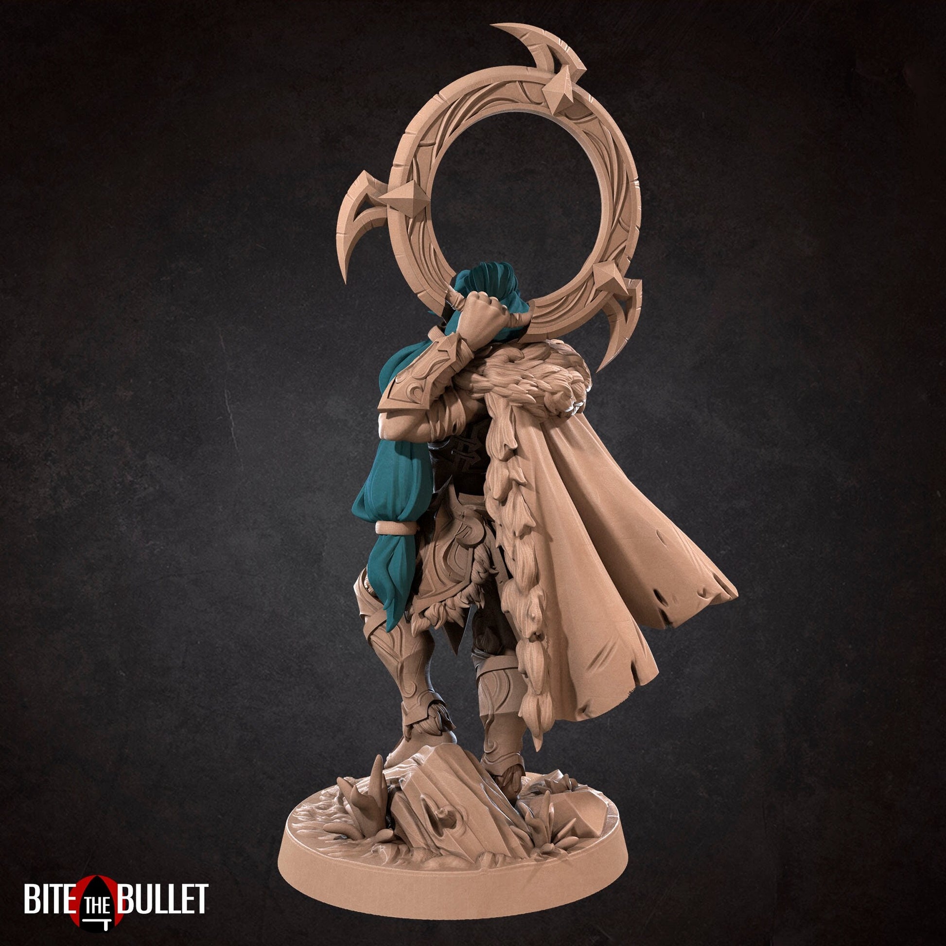 Female Night Elf Rogue Miniature, Eve | Tabletop RPG Miniature | Bite the Bullet | Roleplaying 3D Printed Fantasy Mini - 3DPrintDen