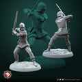 Militia Miniature | Tabletop RPG Miniature | White Werewolf Tavern | Roleplaying 3D Printed Fantasy Mini - 3DPrintDen