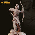 Archer Miniature | Tabletop RPG Miniature | Galaad Miniatures | Roleplaying 3D Printed Fantasy Mini - 3DPrintDen