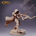 Female Sorcerer Miniature | Tabletop RPG Miniature | Galaad Miniatures | Roleplaying 3D Printed Fantasy Mini - 3DPrintDen