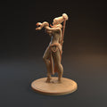 Female Soothsayer Miniature, Akosena | Tabletop RPG Miniature | Dragon Trappers Lodge | Roleplaying 3D Printed Fantasy Mini - 3DPrintDen