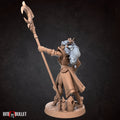 Female Night Elf Sorceress Miniature, Tiana | Tabletop RPG Miniature | Bite the Bullet | Roleplaying 3D Printed Fantasy Mini - 3DPrintDen