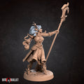 Female Night Elf Sorceress Miniature, Tiana | Tabletop RPG Miniature | Bite the Bullet | Roleplaying 3D Printed Fantasy Mini - 3DPrintDen