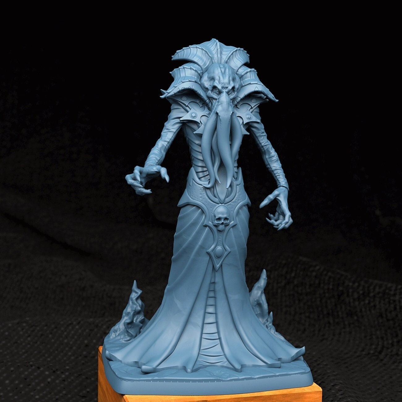 Mind Flayer Miniature | Tabletop RPG Miniature | Creature Armory | Roleplaying 3D Printed Fantasy Mini - 3DPrintDen