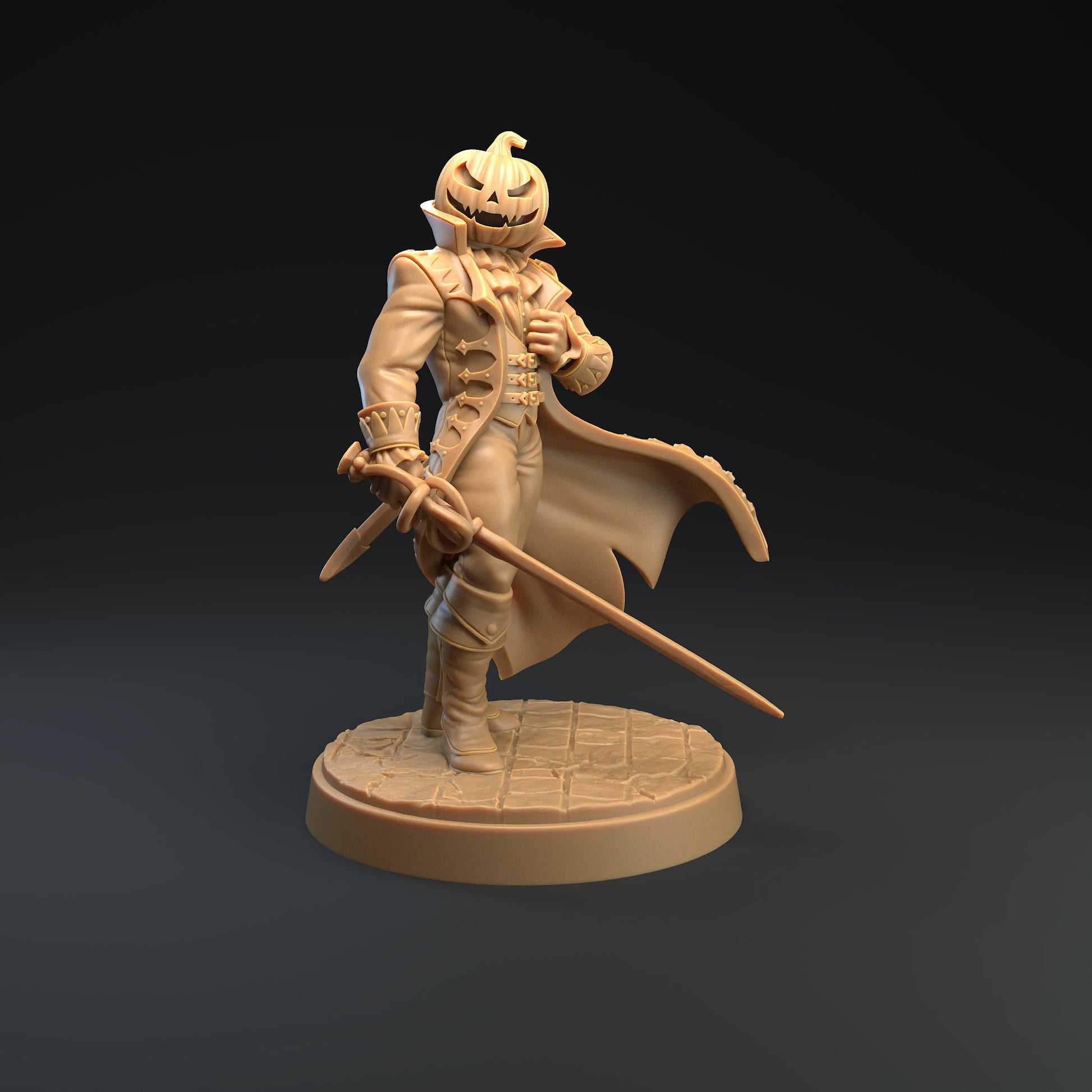 Headless Horseman Miniature | Tabletop RPG Miniature | Dragon Trappers Lodge | Roleplaying 3D Printed Fantasy Mini - 3DPrintDen